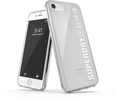 Superdry Snap Case Clear kunststof hoesje voor iPhone 6, 6s, 7, 8 en SE 2020 SE 2022 - transparant