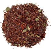 Rooibos Aardbei Slagroom -  Losse thee 200g - 50 koppen per 100 gram