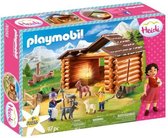 PLAYMOBIL Heidi Peter met grootmoeder bij de geitenstal - 70255