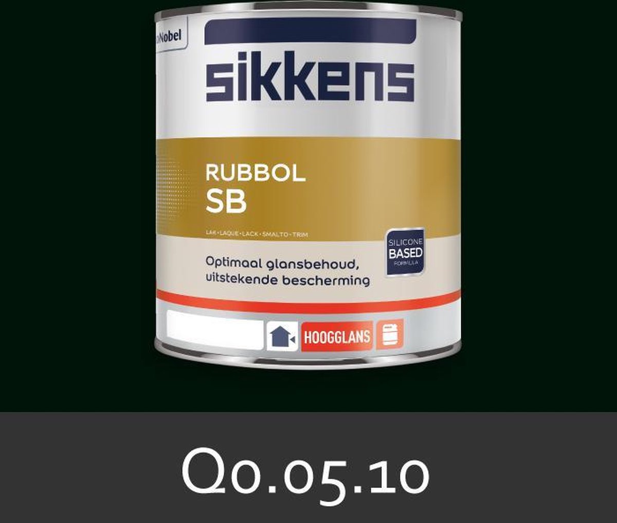 Bol Sikkens Rubbol SB Q0 05 10 Grachtengroen 1 Liter