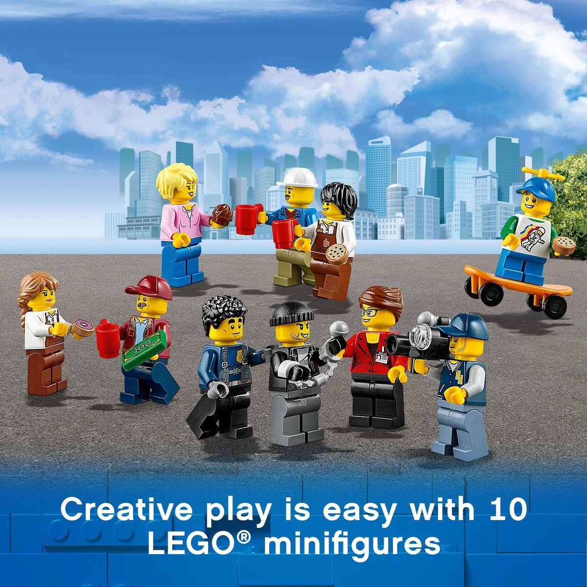 LEGO® City Action 60216 Les pompiers du centre-ville - Lego