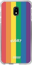 6F hoesje - geschikt voor Samsung Galaxy J3 (2017) -  Transparant TPU Case - #LGBT - #LGBT #ffffff