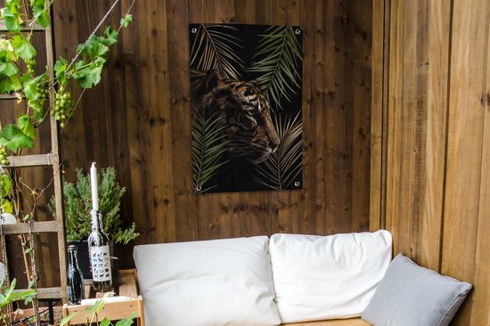 Tigre entre les branches 60x90 cm