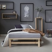 Bedframe - Modern - Naturel - Grenen Hout - 200 cm x 90 cm x 28 cm