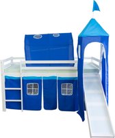 Kinderbed - Tienerbed - Kinderbedden - Peuterbed - Jongens - Meisjes - Modern - Blauw - Kunststof - 100 cm x 90 cm x 70 cm