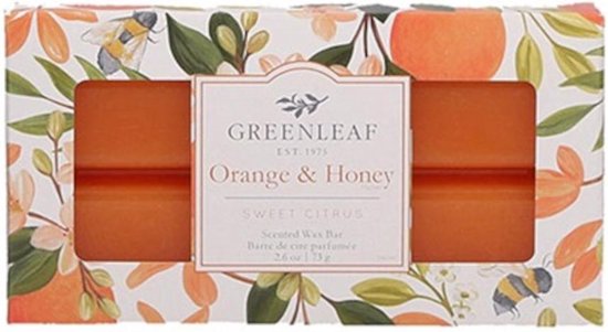 Greenleaf Wax Bar Orange & Honey