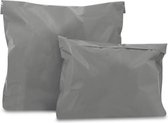 Plastic Verzendzakken 50x46 cm Zilver (250 st.)