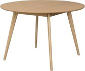 Table à manger Nordiq Yumi - Table à manger en bois - Chêne - Ø115 x H74 cm