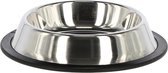 Kerbl - Rvs Voer / waterbak Rubberrand 1800 Ml.