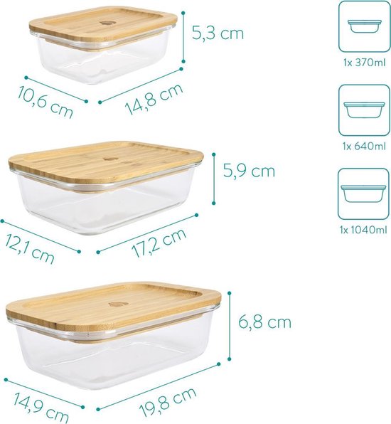 Top 10 beste glazen meal prep bakjes van 2026