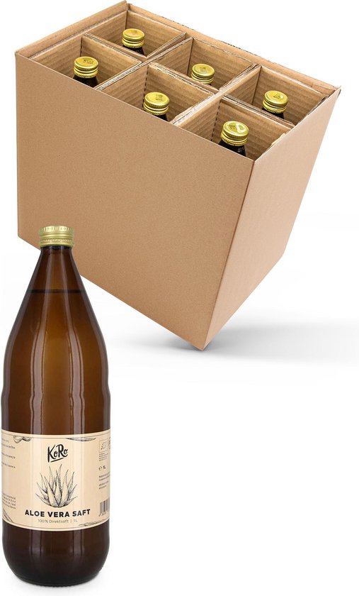 KoRo | Jus d'aloe vera bio 100% | 6x1L