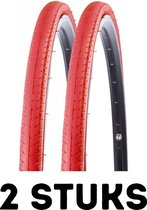 Fietsband - Buitenband - Set van 2 - K-196 Kontender 28 x 1.00 (26-622) rood