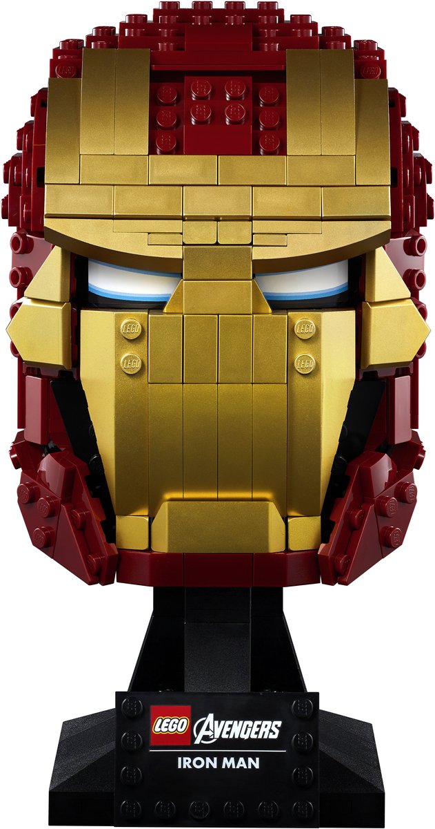 LEGO Marvel Avengers Iron Man helm 76165 — afbeelding 4