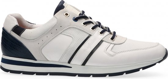 Australian Footwear  - Ramazotto  Leather - Sneaker casual - White-Blue - 41