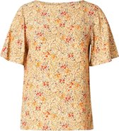 IVY BEAU Unna Blouse - Peach/ Multi-Color - maat 36