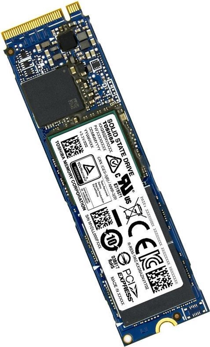 Toshiba XG6 M.2 1024 GB PCI Express 3.1 3D TLC NVMe