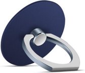 Blauwe Ronde Ring vinger houder- standaard voor telefoon of tablet