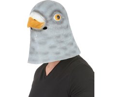 Latex duivenmasker voor volwassenen - Verkleedmasker