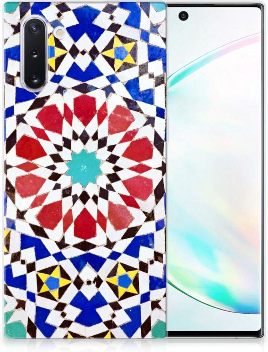 Samsung Galaxy Note 10 TPU Siliconen Hoesje Mozaïek