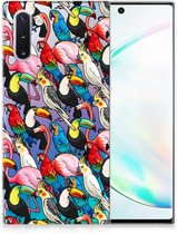 Geschikt voor Samsung Galaxy Note 10 TPU Hoesje Birds