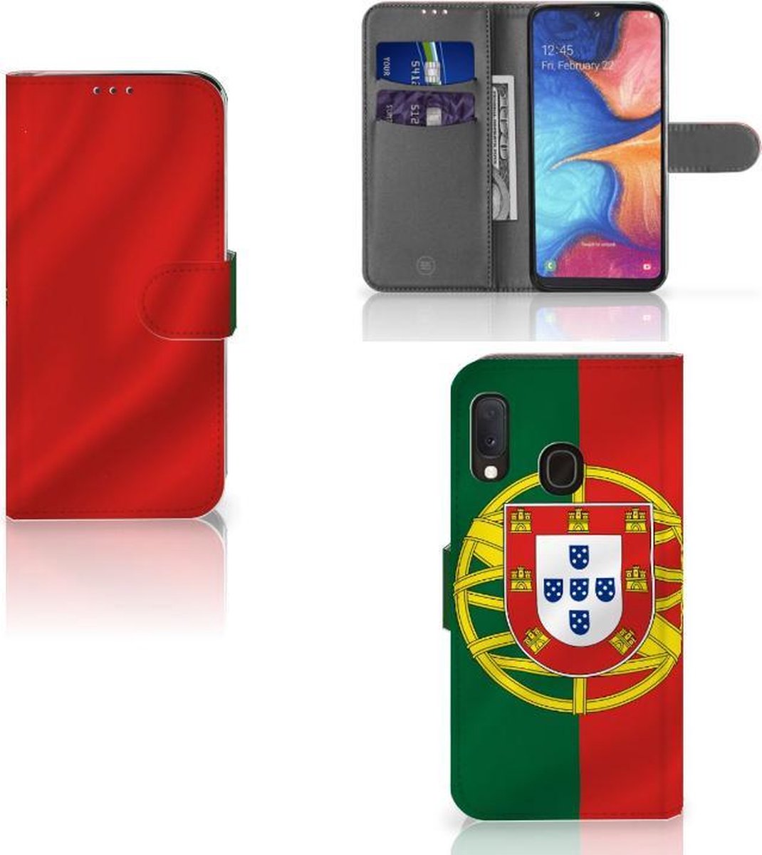 Samsung Galaxy A20e Bookstyle Case Portugal