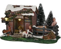 Luville  -  Child farm ville battery operated - Kersthuisjes & Kerstdorpen