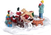 Lemax - Puppies Love Santa uit de 2016 Collectie