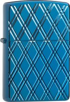 Aansteker Zippo Armor Case Blue Diamonds
