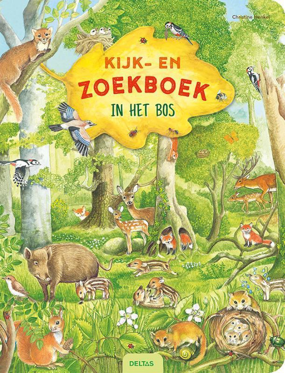 Kijk En Zoekboek In Het Bos Kijk En Zoekboek 9789044755244 Boeken 