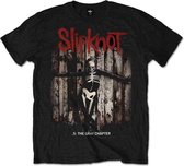 Slipknot Heren Tshirt -S- .5: The Gray Chapter Album Zwart