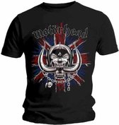 Motorhead Heren Tshirt -M- British Warpig Zwart