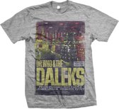 Doctor Who Heren Tshirt -M- Doctor Who & The Daleks Grijs