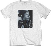 Tupac - Changes Side Photo Heren T-shirt - 2XL - Wit