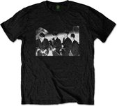 The Beatles Heren Tshirt -S- Smiles Photo Zwart