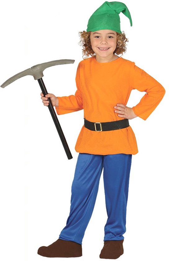 FIESTAS GUIRCA, S.L. - Oranje kabouter kostuum voor kinderen - jaar)