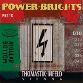 PB110 E-snaren 10-45 Power Brights medium light