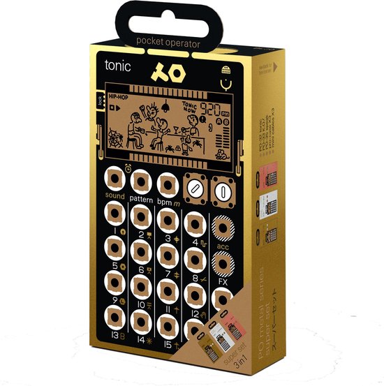 PO-33 K.O! はなはだしく PocketOperator オーディオケーブル ケース付 