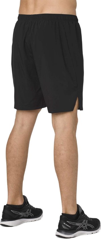 asics lined running shorts