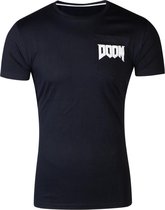 Doom Heren Tshirt -M- Helmet Icon Zwart