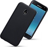 Hoesje voor Samsung Galaxy J3 (2017), gel case, mat zwart