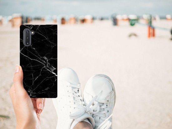 Étui Samsung Galaxy Note 10 Marble Zwart