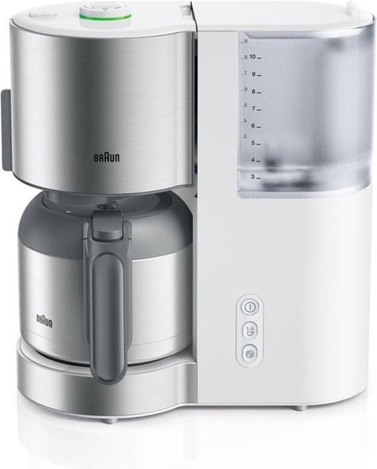 Braun ID Collection KF 5105 WH - Filter-koffiezetapparaat - Wit