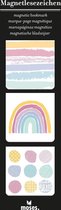 boekenleggerset regenboog magnetisch 3delig