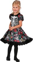 Boland - Kostuum Pequeña Calavera (3-4 jr) - Kinderen - Day of the dead - Halloween verkleedkleding - Day of the dead