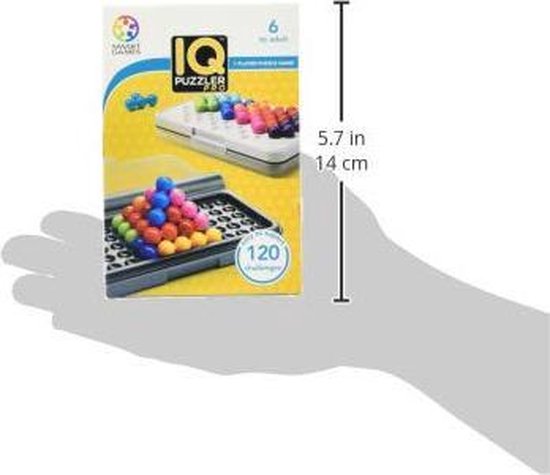 SmartGames - IQ Puzzler Pro - 120 opdrachten - Denkspel