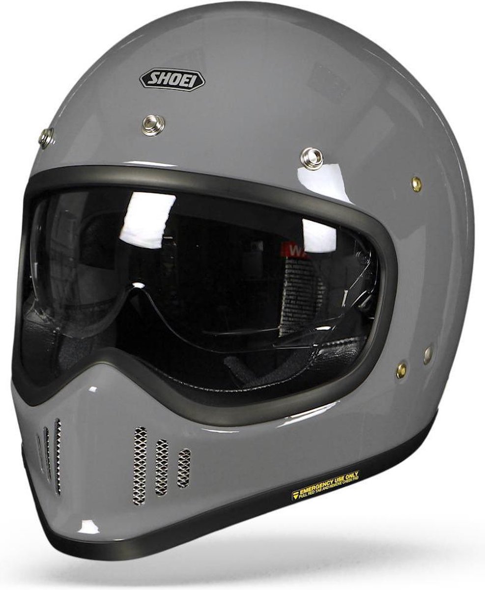Shoei Ex-Zero Basalt Grijs CrossIntegraalhelm - Motorhelm - Maat S