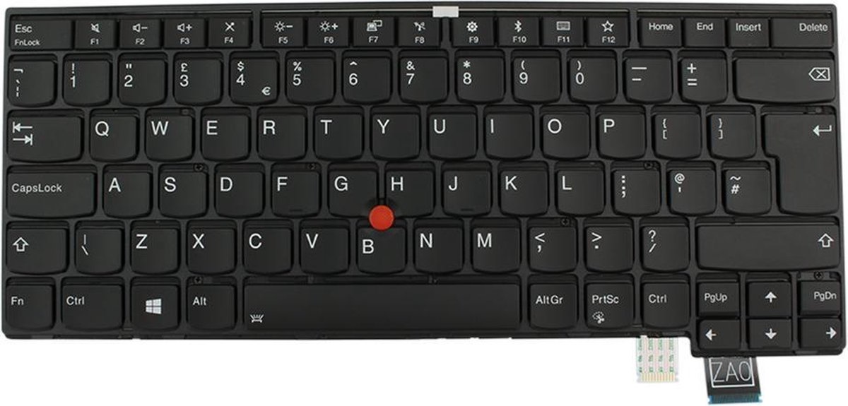 Kabelbaan Snikken verachten Lenovo 01EN752 - QWERTY UK-Engels - Laptop Toetsenbord Verlicht (Inbouw) |  bol.com