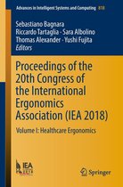 Advances in Intelligent Systems and Computing 818 - Proceedings of the 20th Congress of the International Ergonomics Association (IEA 2018)