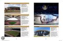 Stades de la Coupe du Monde 2010 en Afrique du Sud. Vues aériennes des stades à Polokwane, Port Elizabeth, Rustenburg et Pretoria.