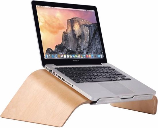 MacBook Bridge Hout | bol.com